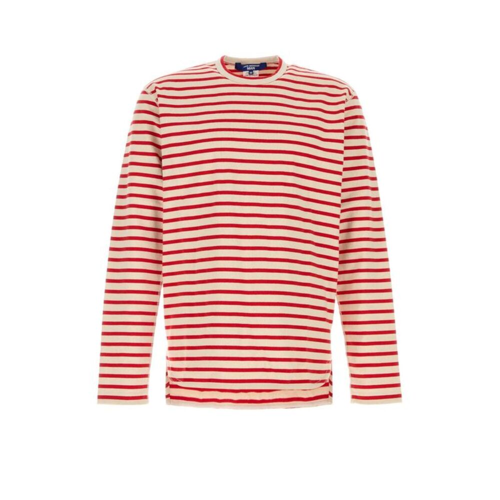 Junya Watanabe Men Embroidered Cotton Oversize T-Shirt